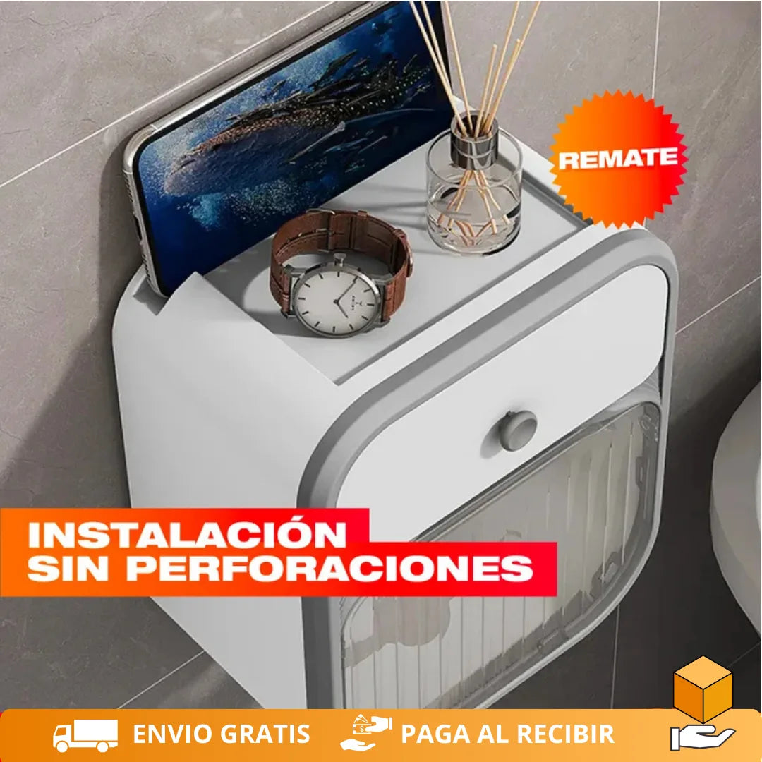BañoZen™ - Organizador para papel higiénico