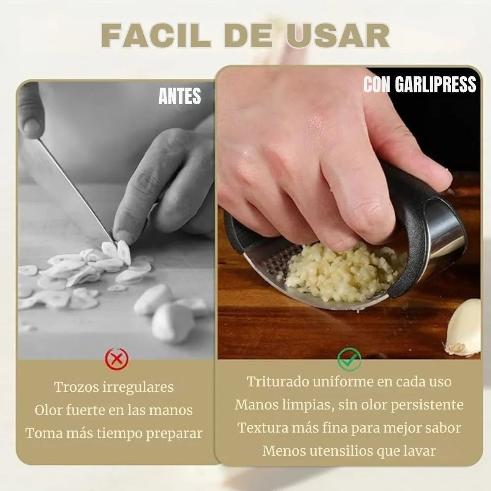 GarliPress Pro – Ajo Perfecto en Cada Platillo - PROMO 2X1