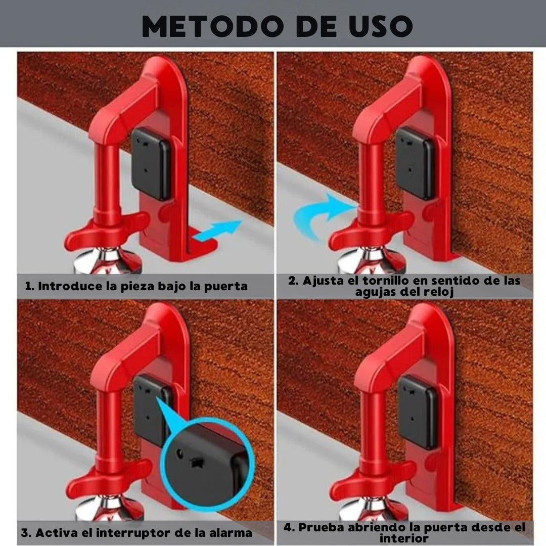 Tope para Puerta PickSafe™ — Seguridad extra para tu hogar