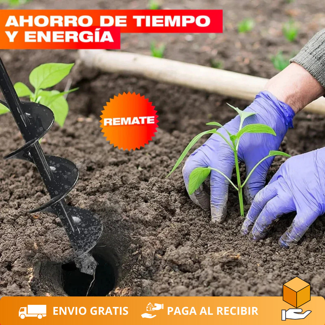 Broca Espiral para Taladro que Perfora la Tierra