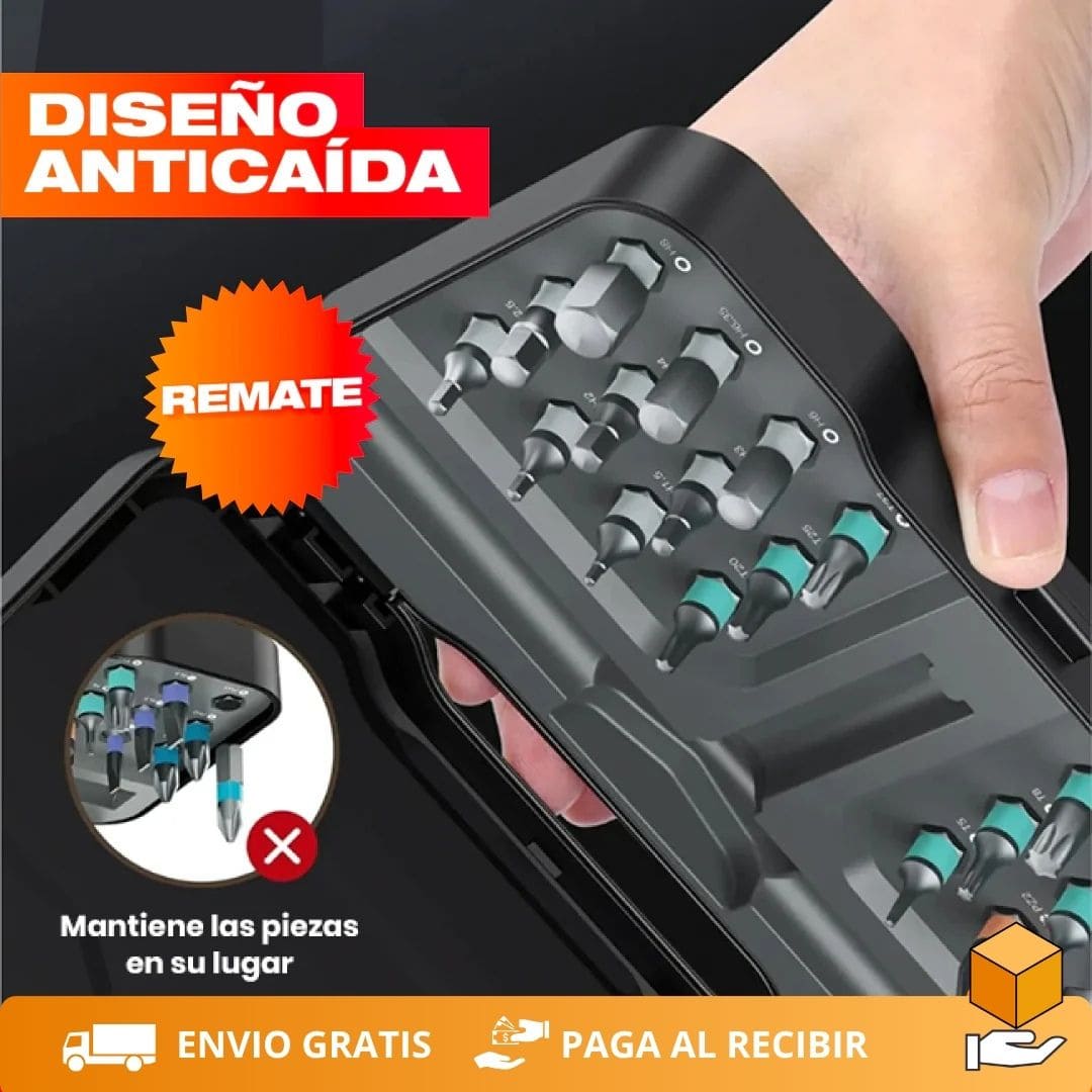 FixPro 24X - Kit Llave T Todo en Uno
