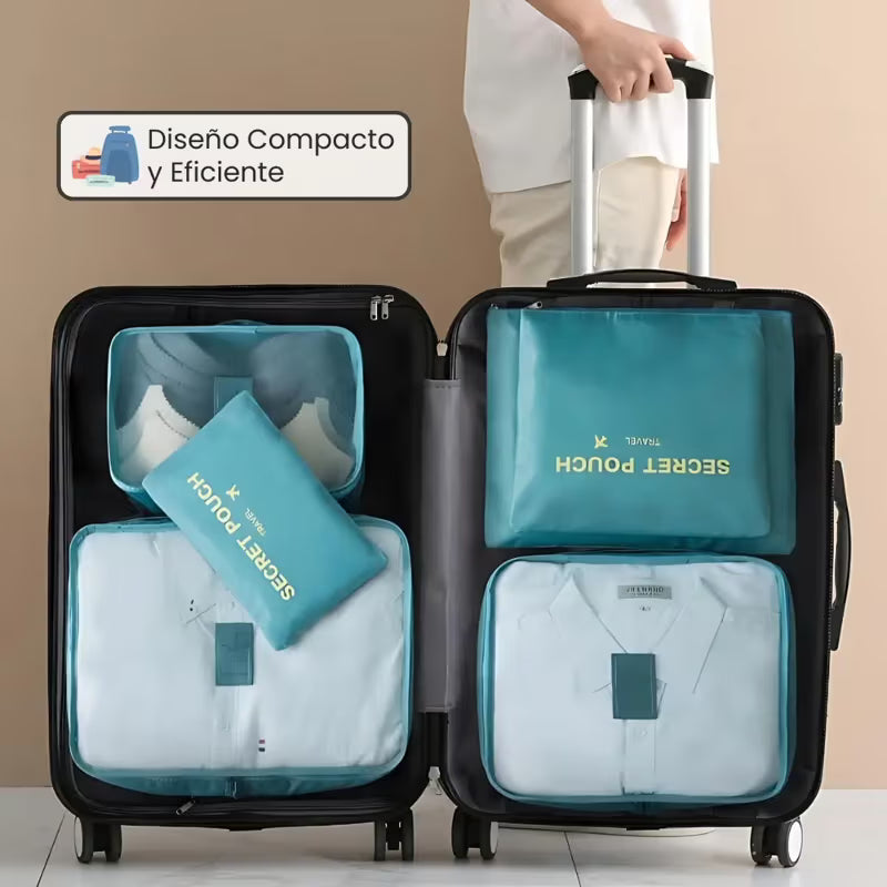 Kit Organizador Para Maleta de 6 Piezas