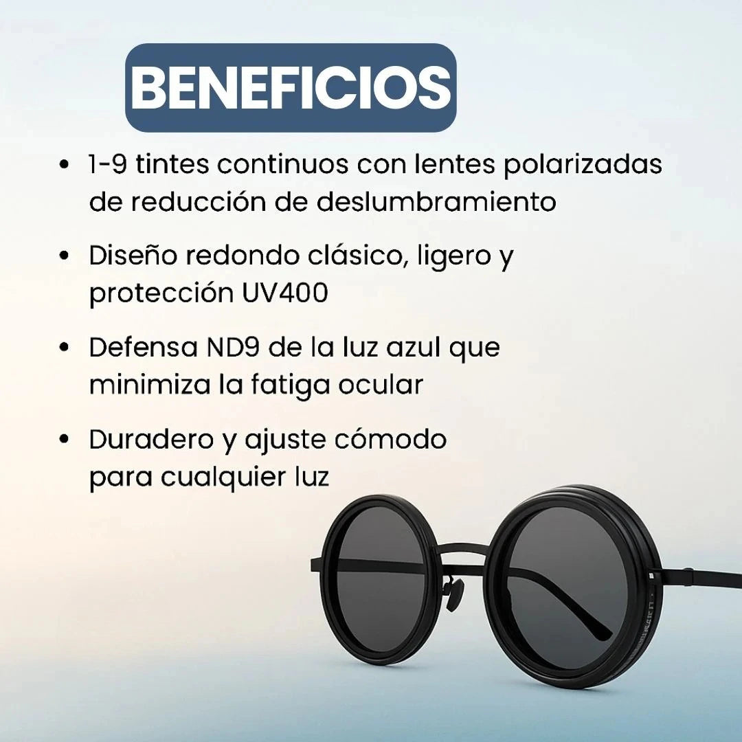 SunShift - Lentes de Sol con Oscurecimiento Ajustable