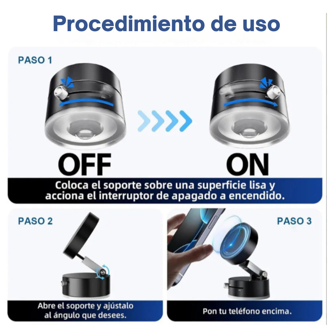 Combo Auto Organizado: Kit Rellena Asientos + Soporte Magnético para celular