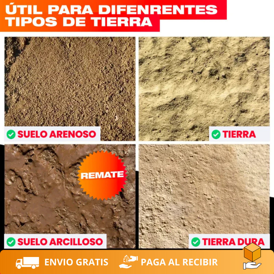 Broca Espiral para Taladro que Perfora la Tierra