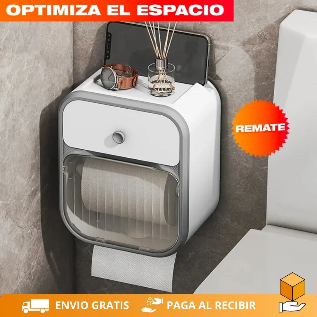 BañoZen™ - Organizador para papel higiénico