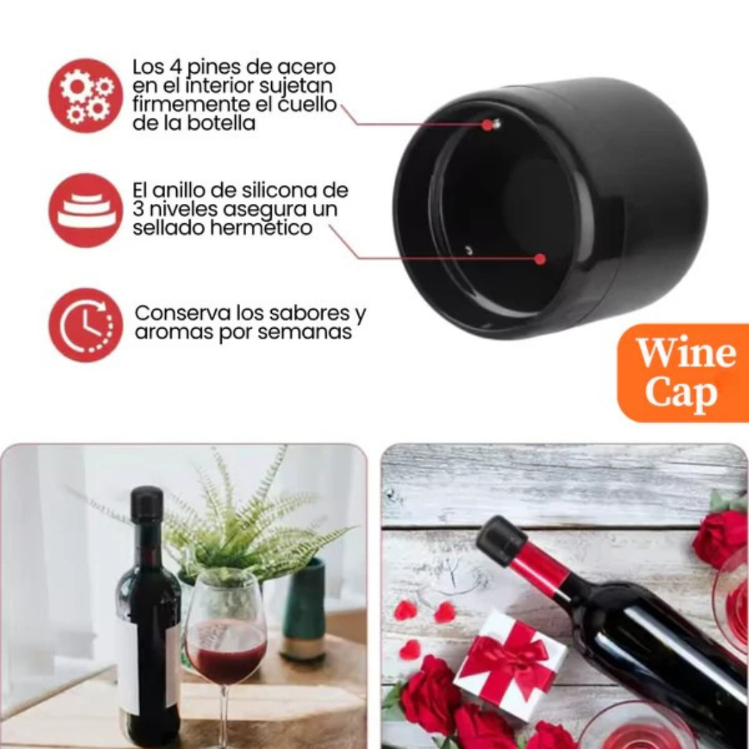 WineCap: El secreto detrás un vino siempre fresco