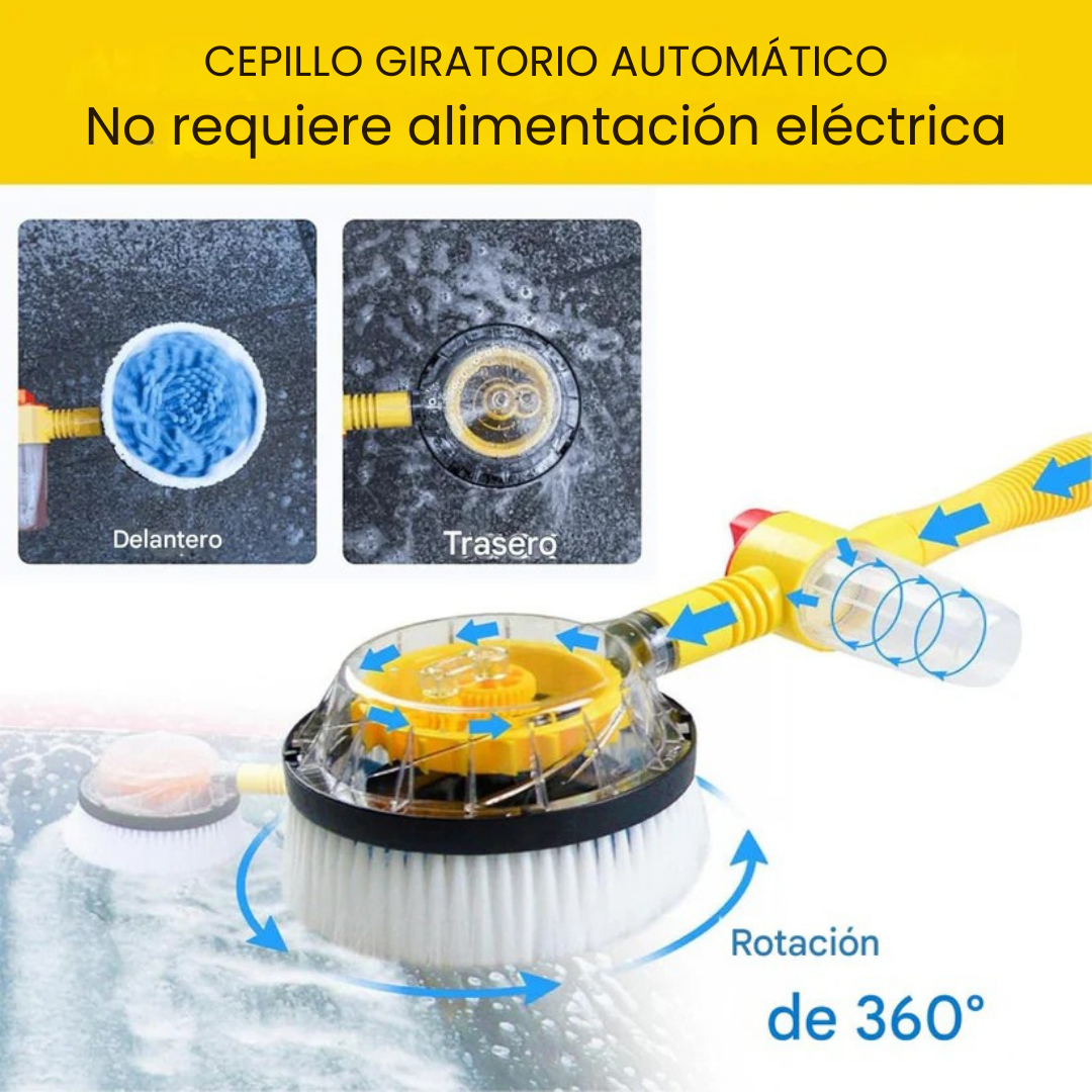 Kit Cepillo Giratorio - Lavado completo y preciso