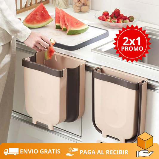 PROMO 2x1 EcoPleg - Bote Plegable de Basura para Puertas