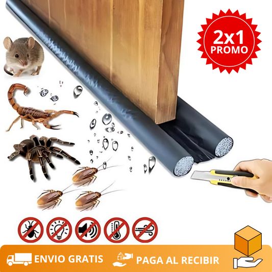 PROMO 2x1 Burlete Aislante Protector de Puerta