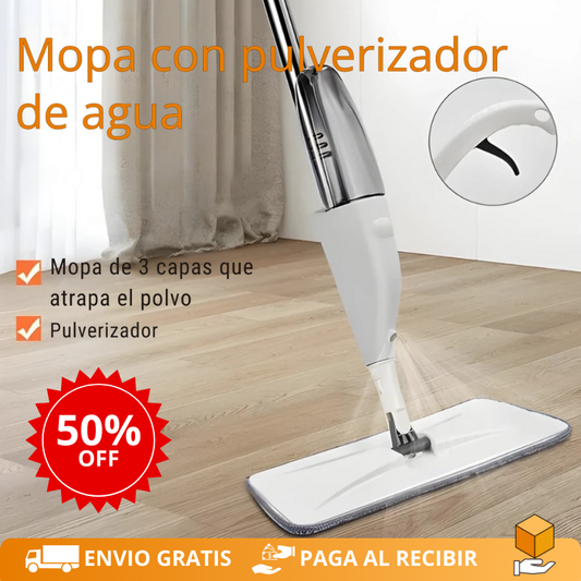 Mopa con Spray - Limpieza total