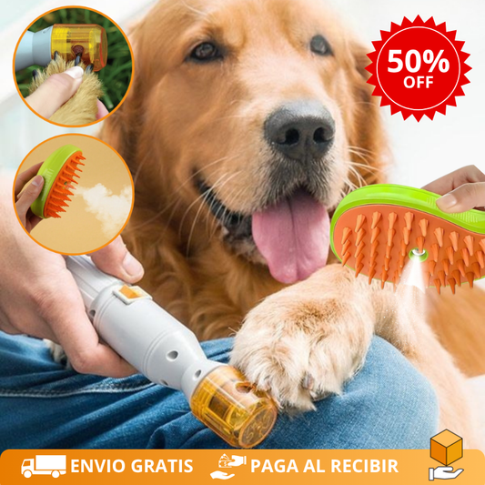 Combo Spa 2 en 1 para Mascotas: Pelaje limpio y patitas cuidadas