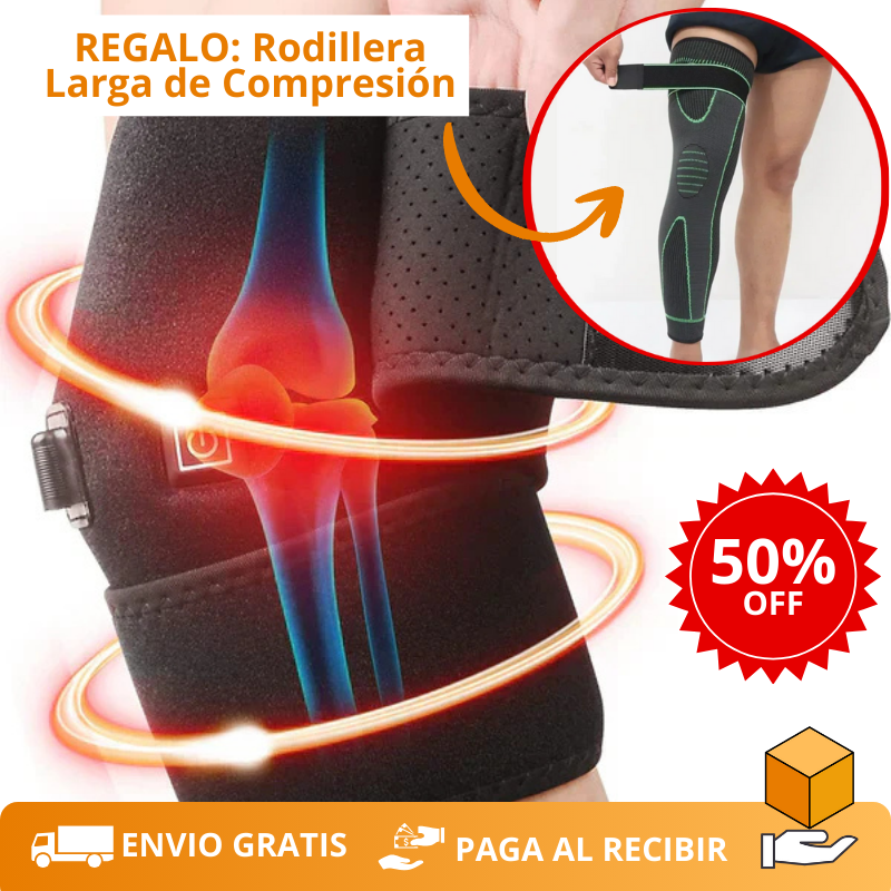 Rodillera Térmica + REGALO: Rodillera Larga de Compresión