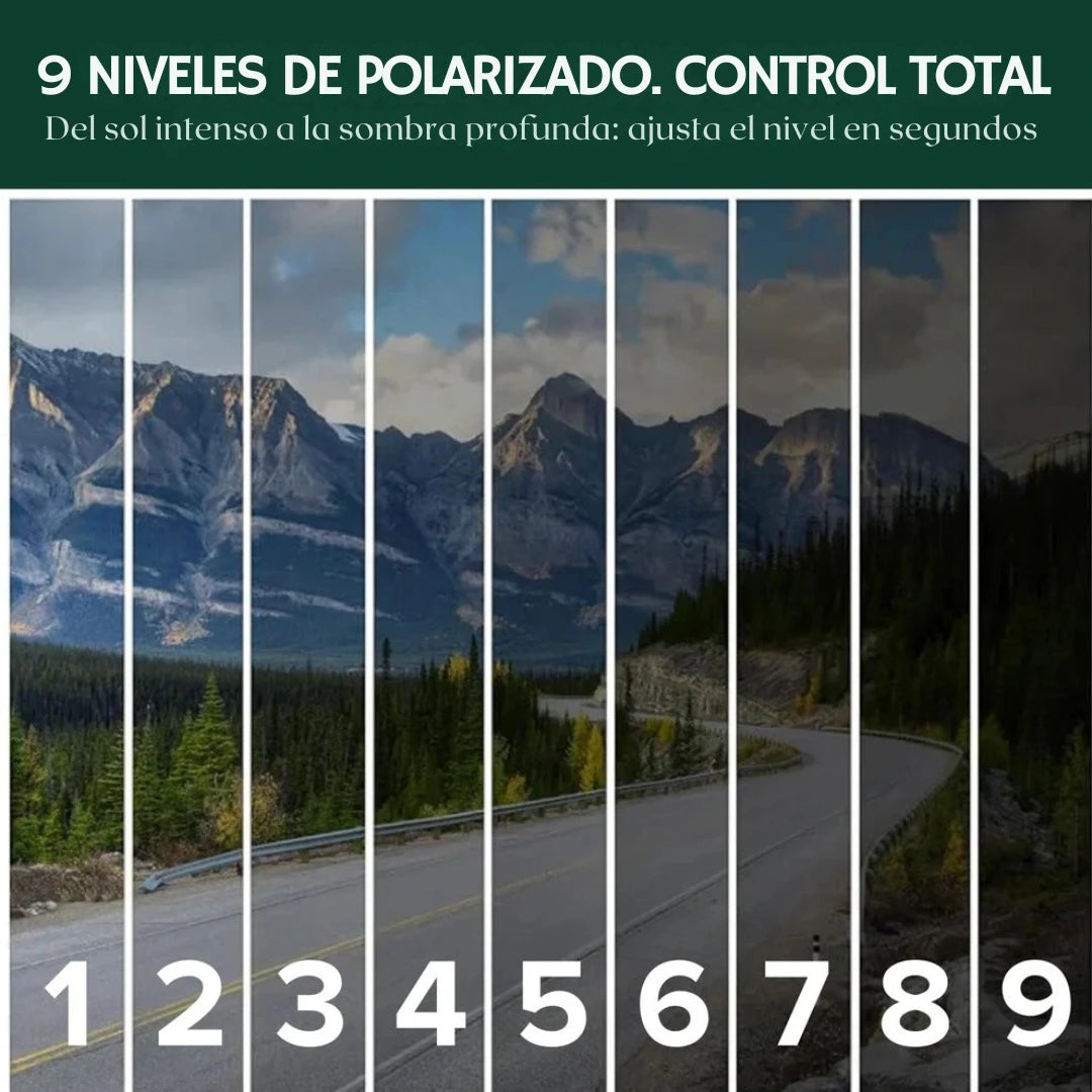 SunShift - Lentes de Sol con Oscurecimiento Ajustable