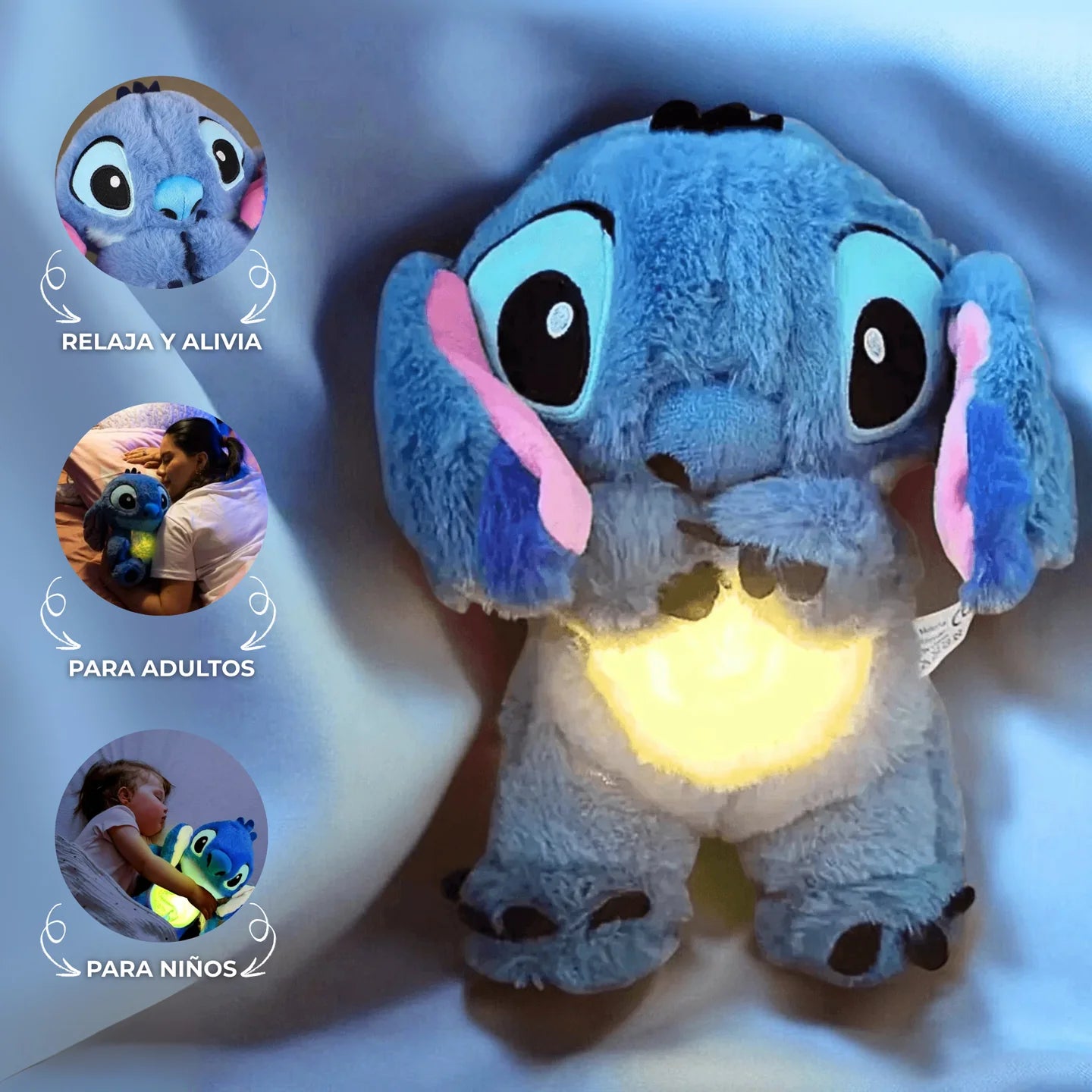 Peluche Stitch que Respira – El regalo que abraza, calma y acompaña