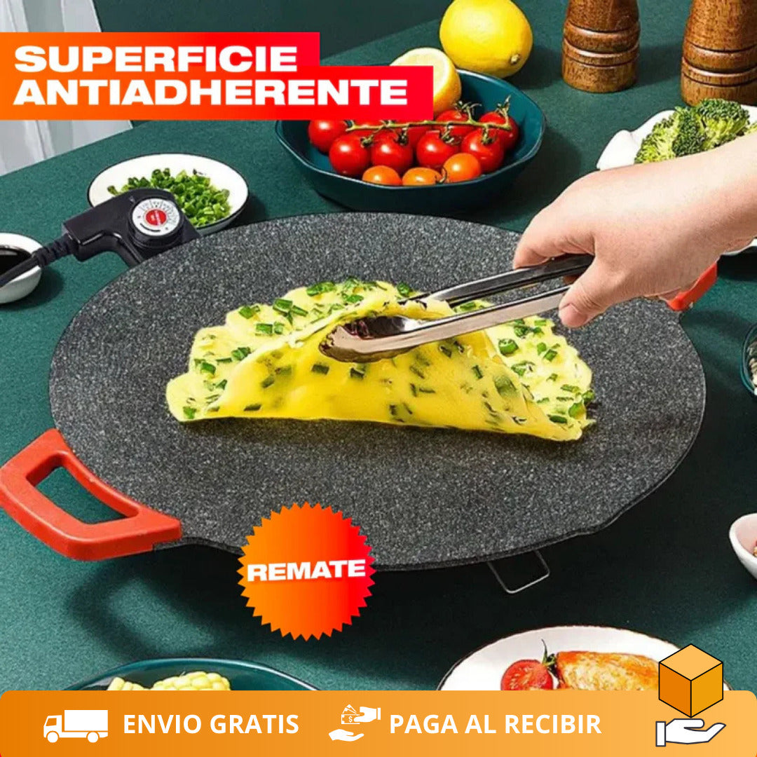 Sartén Eléctrica Antiadherente Estilo Coreano