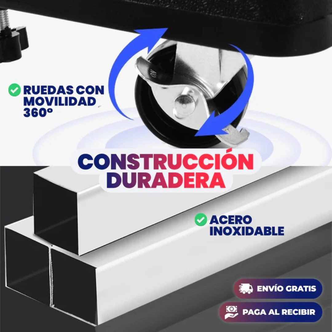 Base Móvil Ultra Resistente para Electrodomésticos