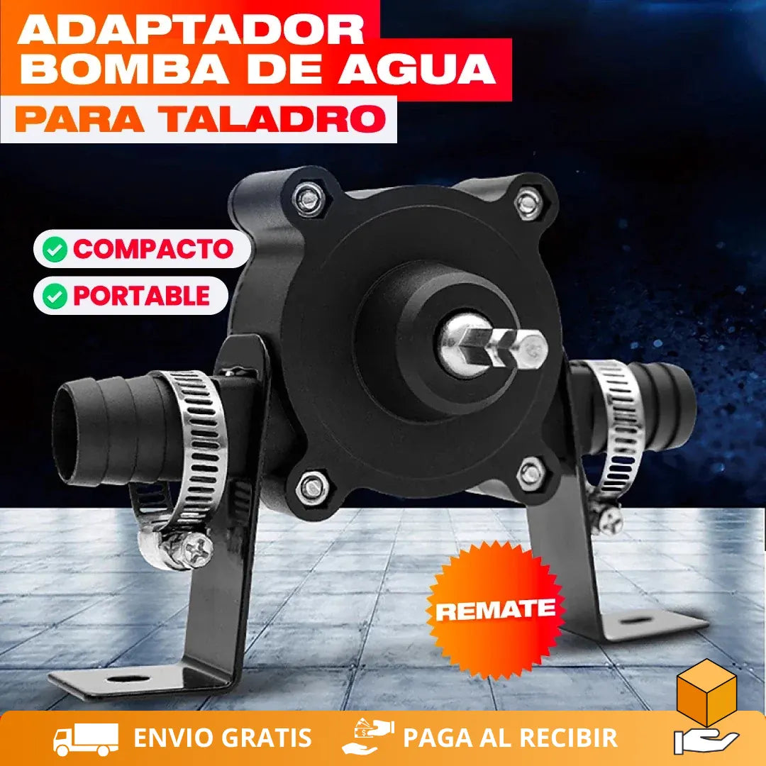 PowerPump™ – Convertidor de Taladro a Bomba de Agua