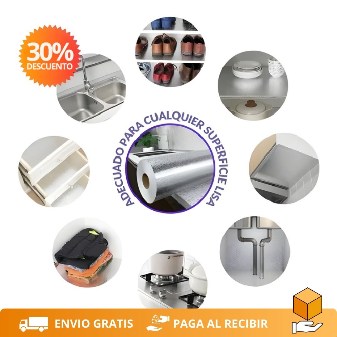 AlumiFix Pro - Cocina limpia y protegida siempre