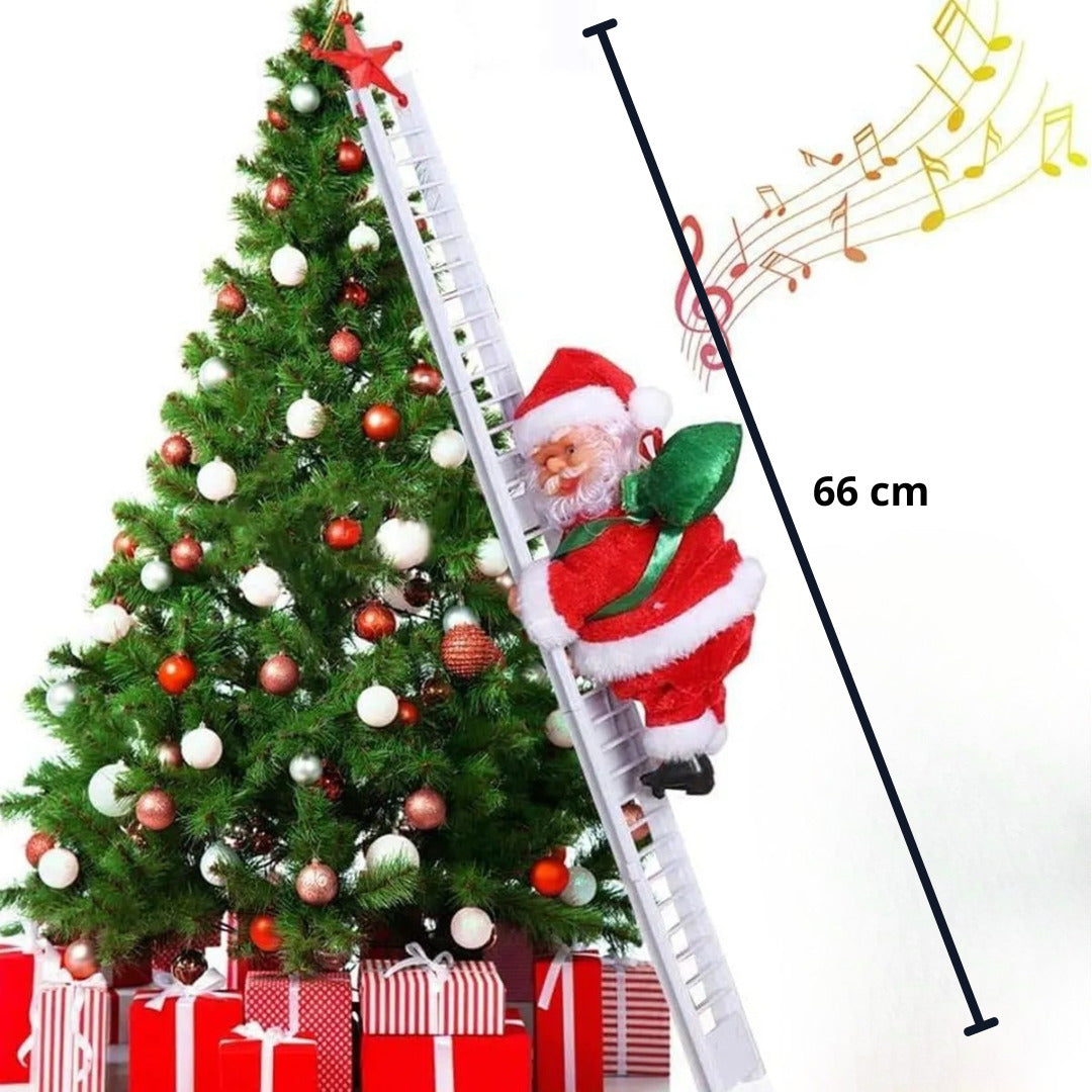 Santa Claus Escalador – Dale vida y alegría a tu árbol navideño