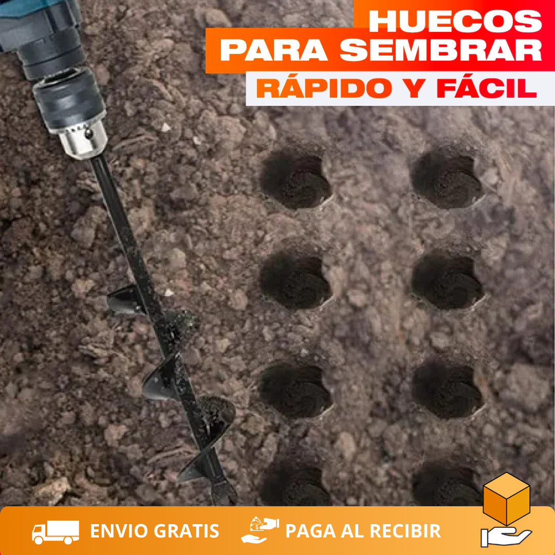 Broca Espiral para Taladro que Perfora la Tierra
