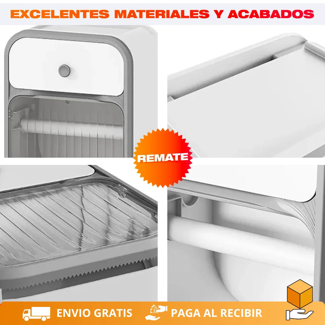 BañoZen™ - Organizador para papel higiénico