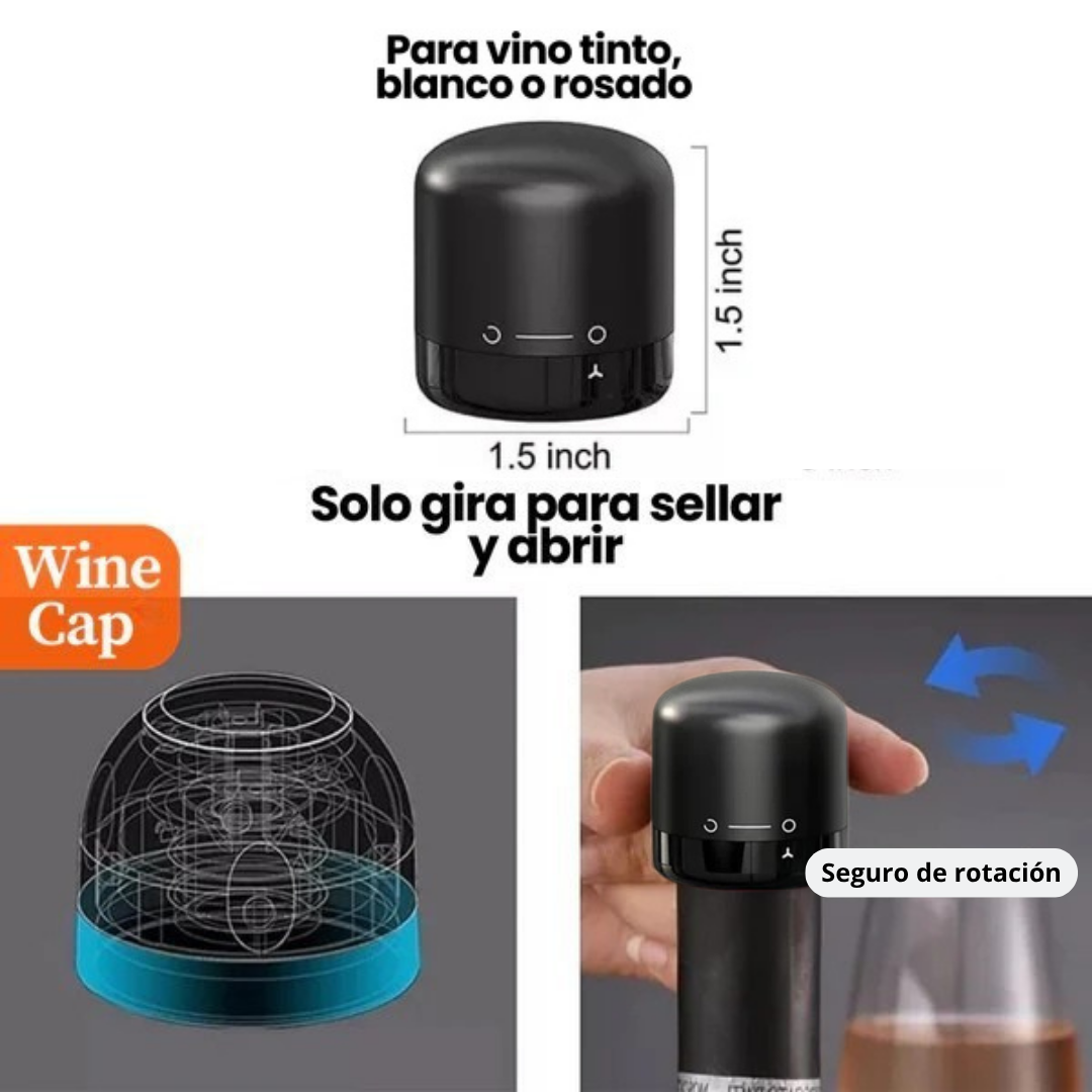 WineCap: El secreto detrás un vino siempre fresco