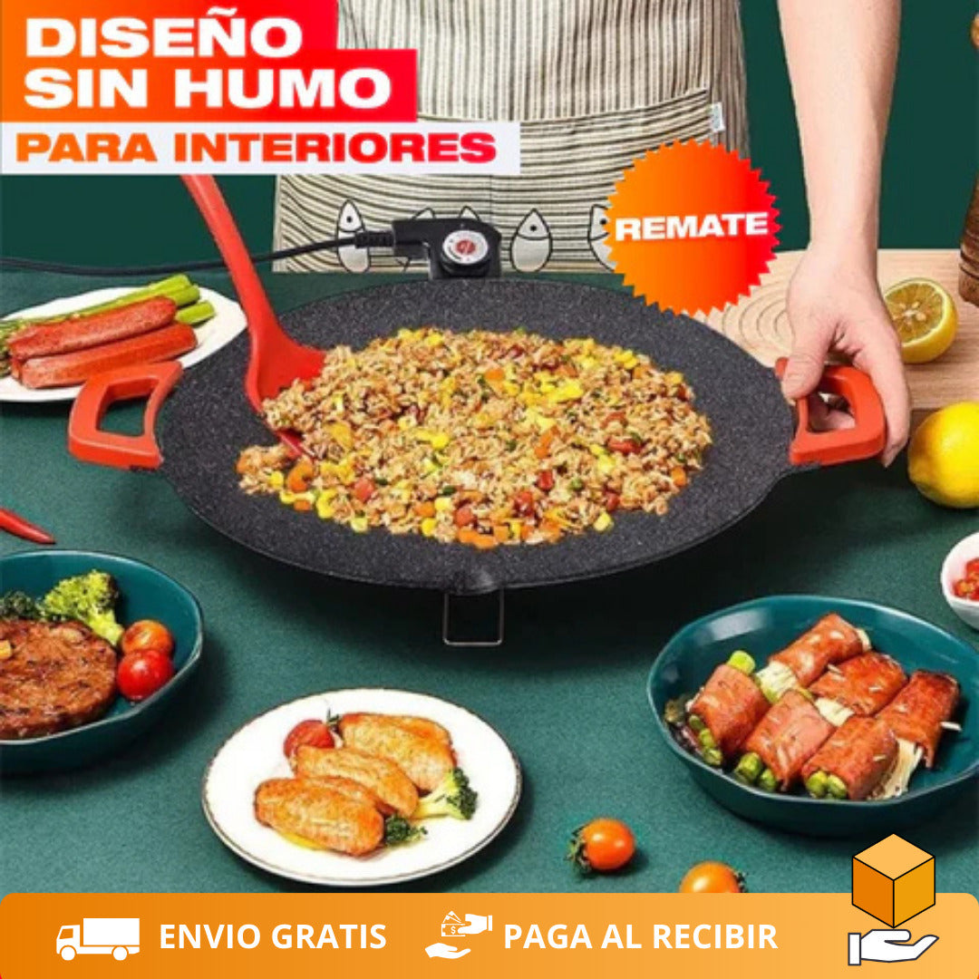 Sartén Eléctrica Antiadherente Estilo Coreano