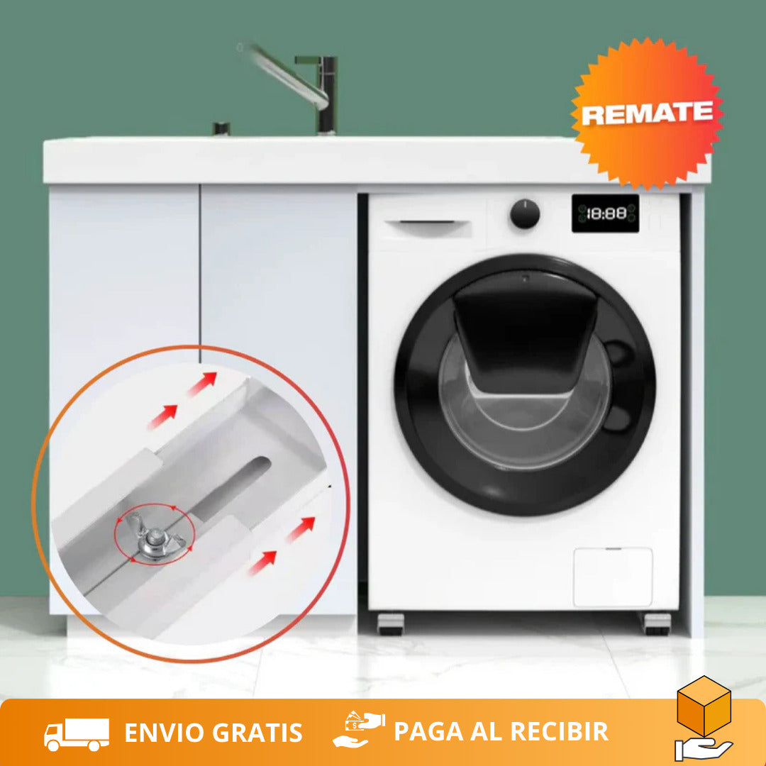 Base móvil ajustable para electrodomésticos