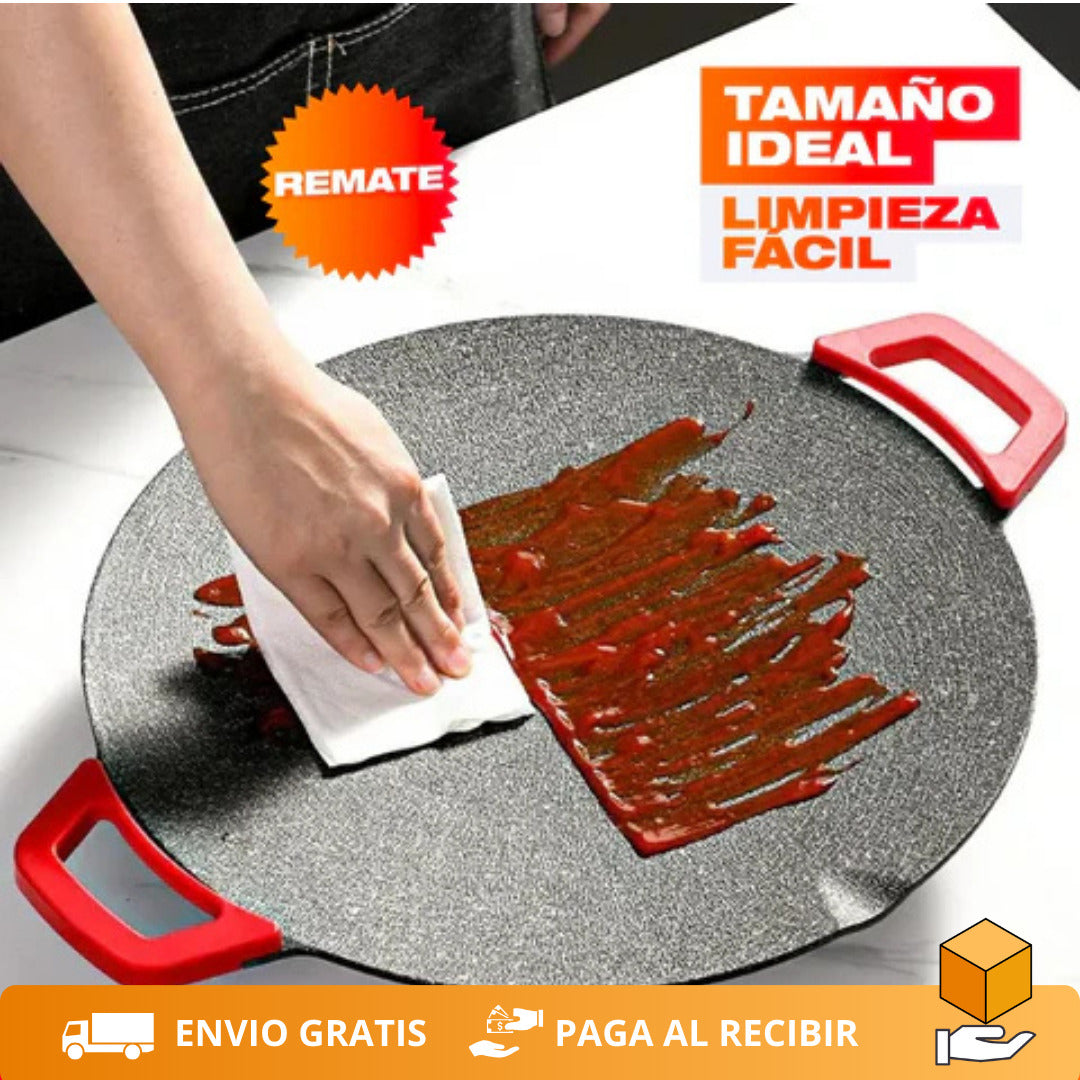 Sartén Eléctrica Antiadherente Estilo Coreano