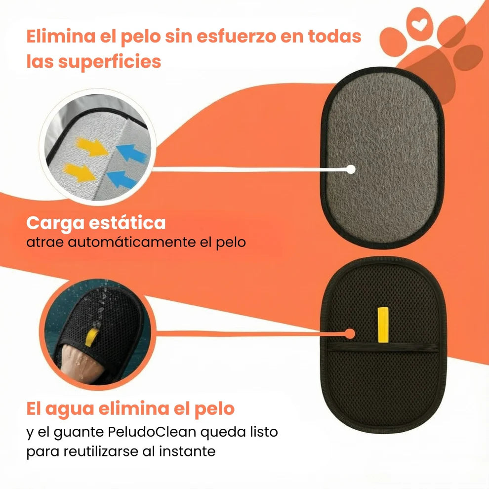 PawClean - Guante Para Remover Pelo
