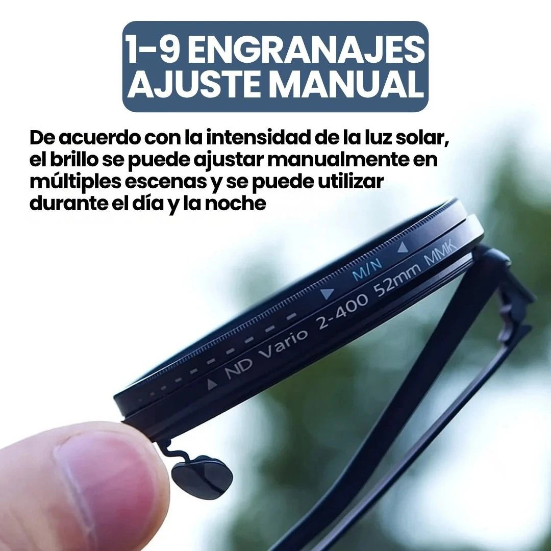 SunShift - Lentes de Sol con Oscurecimiento Ajustable