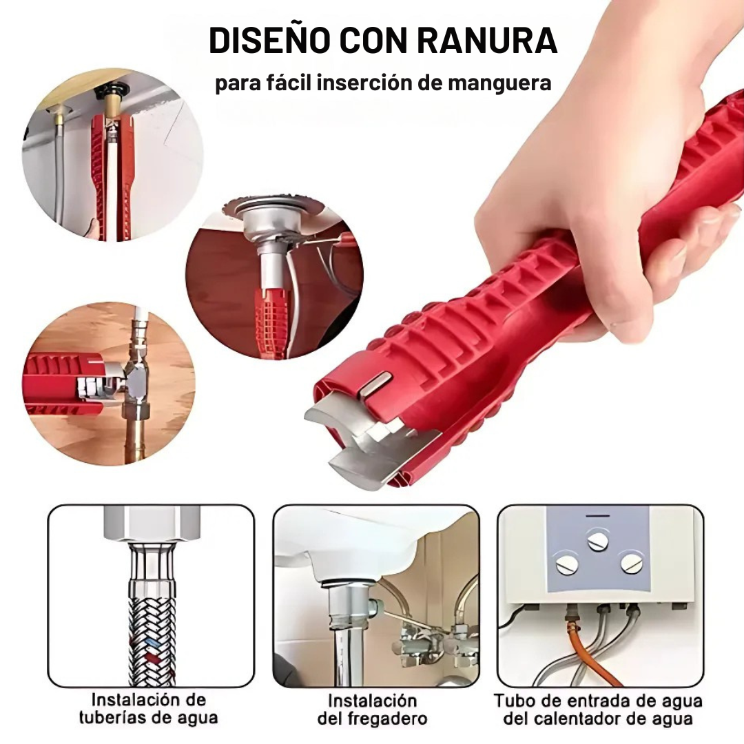 LLAVE PARA LAVABOS MULTIFUNCIONAL