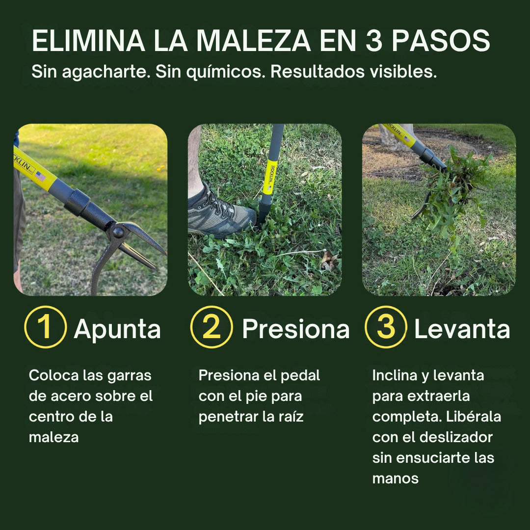 RootMaster - Arranca Maleza de Raíz Profunda