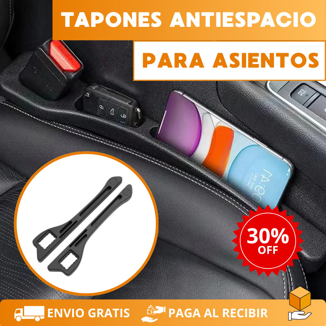 Kit de 2 Tapones Antiespacio para asientos de Auto