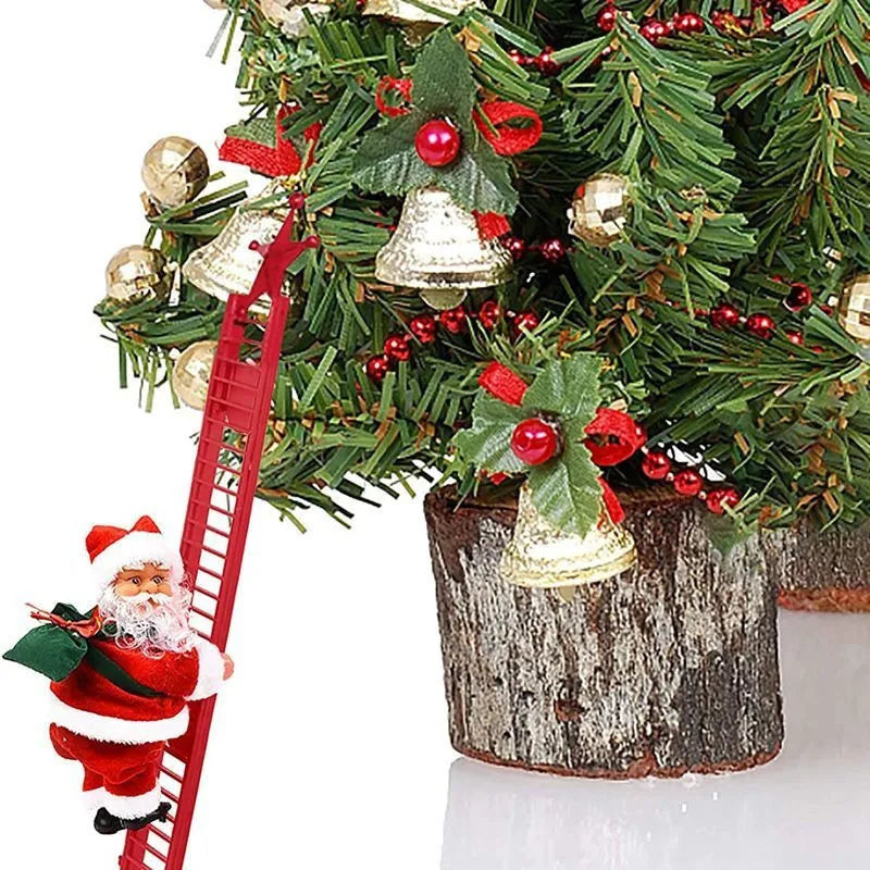 Santa Claus Escalador – Dale vida y alegría a tu árbol navideño