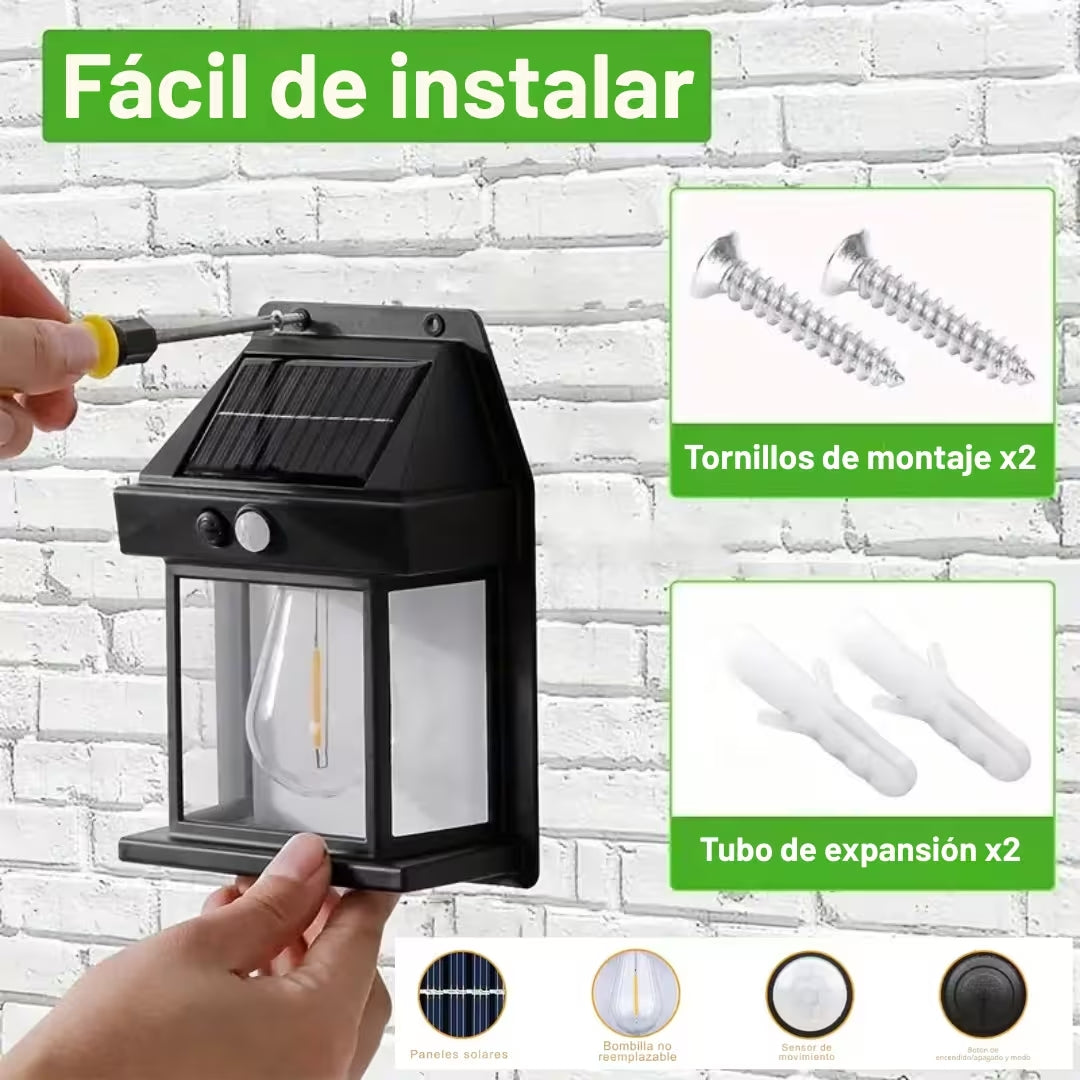 EcoBright – Ilumina tu hogar con energía solar y estilo - ¡Promoción 2x1!