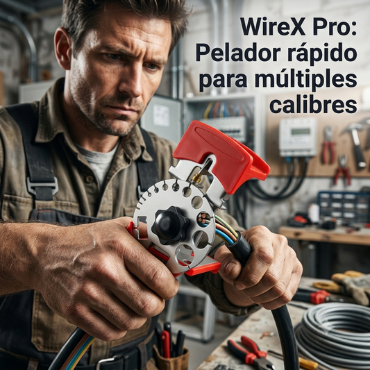 WireX Pro - Pelado preciso para trabajar mejor y más rápido