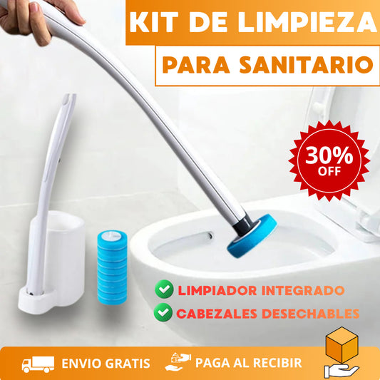 Kit de limpieza para Sanitario: Mantén tu baño más limpio, fresco y presentable