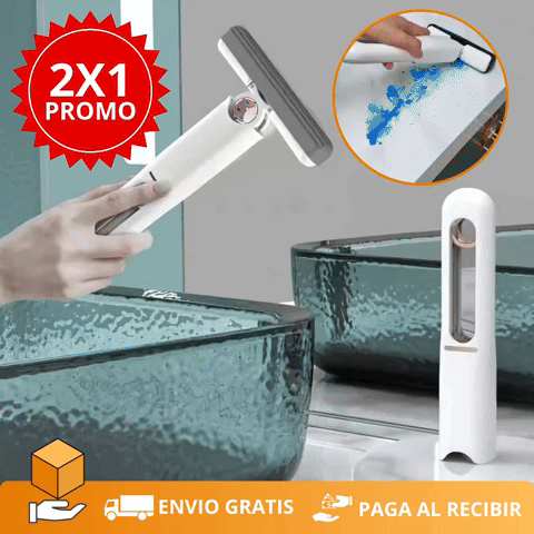2X1 Mini Mopa Multifuncional – Limpieza profunda sin dejar rastro