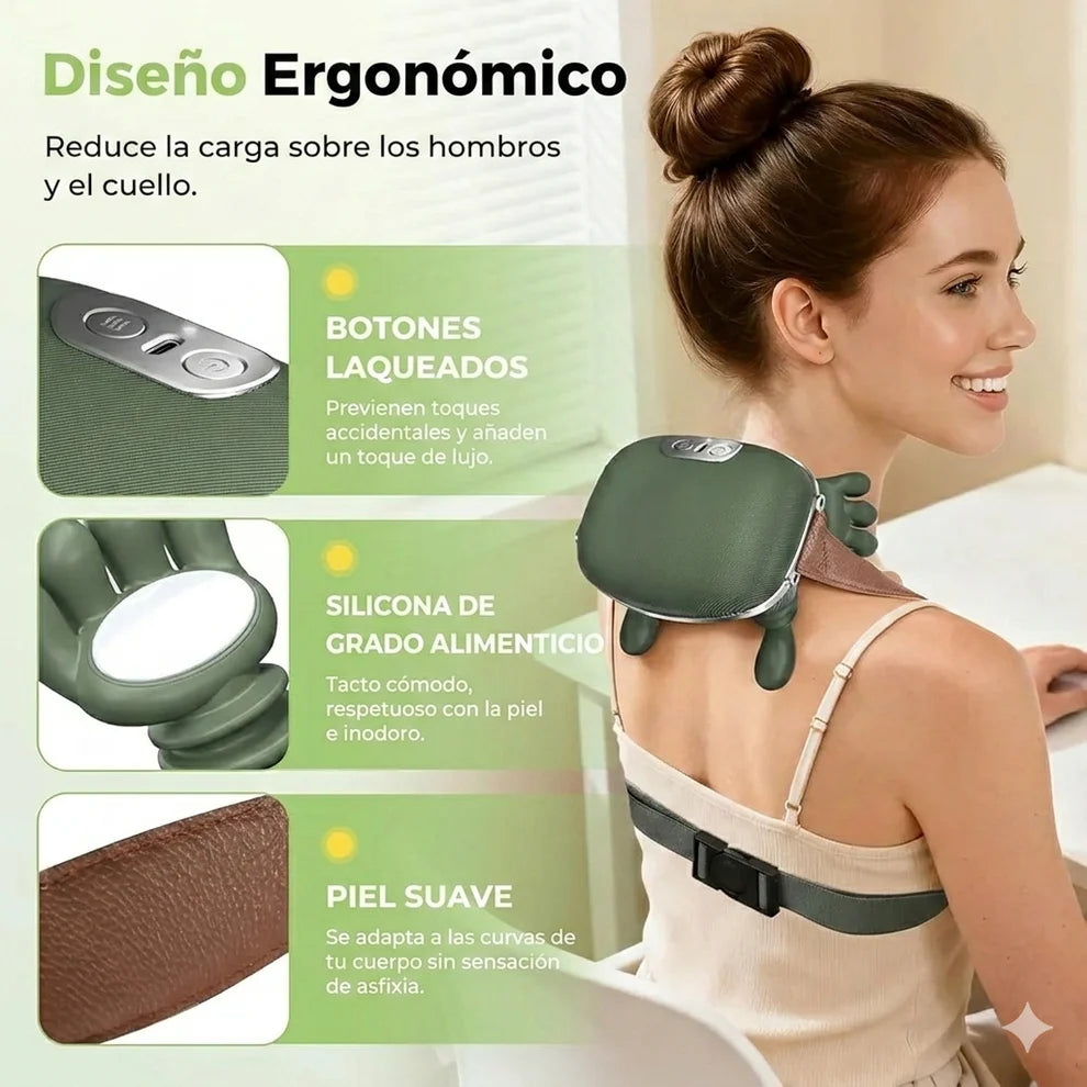 Masajeador 4D de Cuello y Hombros